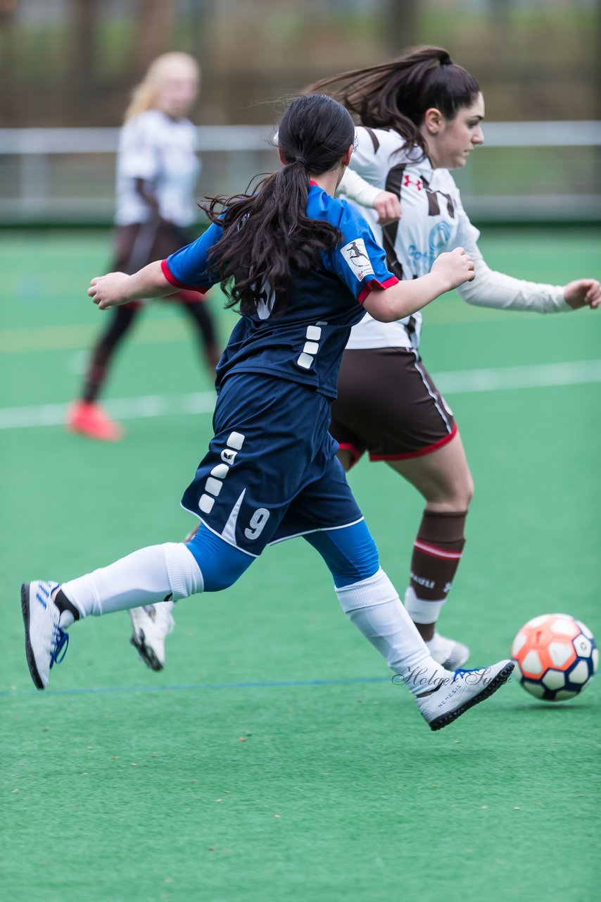 Bild 135 - wBJ VfL Pinneberg - St. Pauli : Ergebnis: 7:0 (Abbruch)